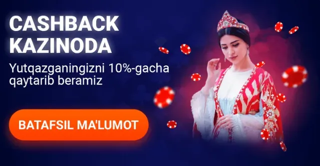 cashback kazinoda